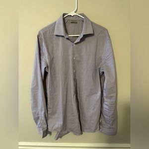 Kenneth Cole men’s button down plaid shirt